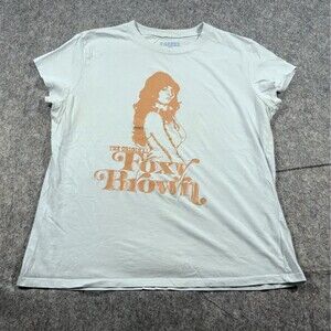 FREEZE The Original FOXY BROWN Short Sleeve Crew Tee T-shirt Cotton Sz XXL